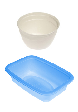 plastic container not 1 or 2